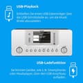 Miniatyrbillede 6 af 6: TechniSat DigitRadio 574 IR si DAB+/FM/internetradio med 10,20 cm (4") farvedisplay Blueto. (0001/2951)