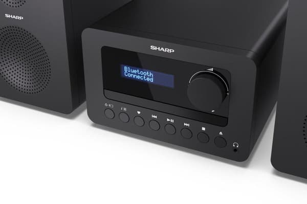 Sharp TOKYO DAB+ HI-FI Micro System Home Audio Micro System 40 W Sort (XL-B520DBK)