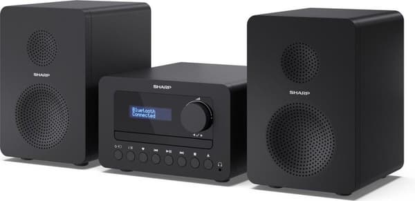 Sharp TOKYO DAB+ HI-FI Micro System Home Audio Micro System 40 W Sort (XL-B520DBK)