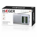 Miniatyrbild 3 av 3: AM/FM-radio Haeger PR-BIB.001A Grå