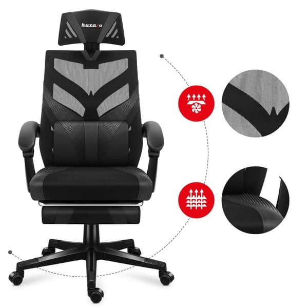 Pelituoli Huzaro Combat 5.0 Musta