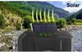 Miniatyrbillede 5 af 6: Renkforce RF-CR-300 Udendørs radio VHF (FM), Medium wave Emergency radio, Bluetooth, SD Genopladelig, Solpanel, Håndsving, Lør