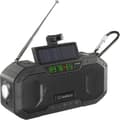 Miniatyrbillede 1 af 6: Renkforce RF-CR-300 Udendørs radio VHF (FM), Medium wave Emergency radio, Bluetooth, SD Genopladelig, Solpanel, Håndsving, Lør