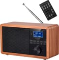 Miniatyrbillede 1 af 11: Adler AD 1184 Retro DAB+, RDS og FM radio fjernbetjening Bluetooth LCD display
