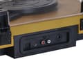 Miniatyrbild 6 av 7: Denver Record Player Dual Bluetooth - Inbyggda högtalare - USB - Retro - Trä - VPL230LW
