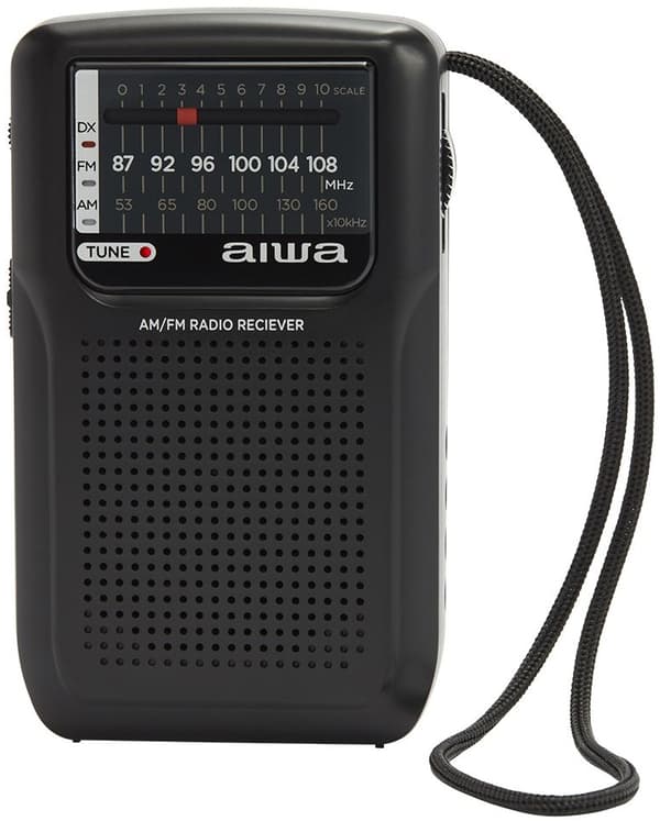 AIWA Fickradio med hörlur
