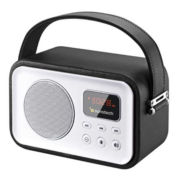 Sunstech Digital Radio Rpbt450bk Vit,Svart