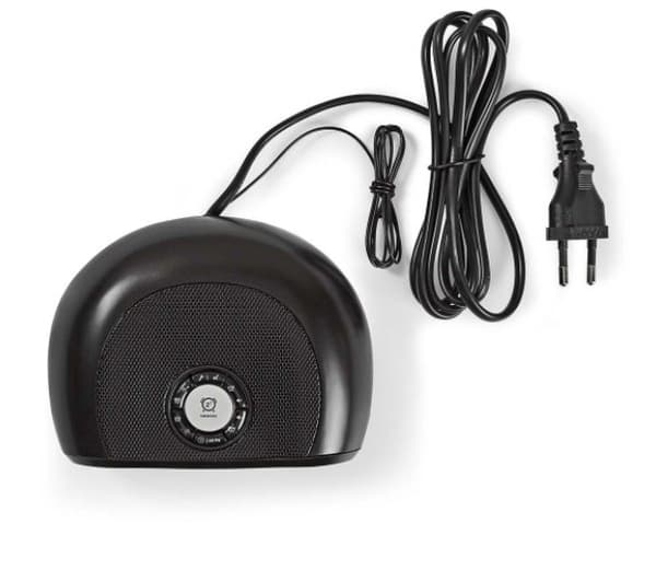 NEDIS digitální budík s rádiem/ LED displej/ AM/ FM/ funkce odloženého buzení/ časovač vypnutí/ 2 alarmy/ černý