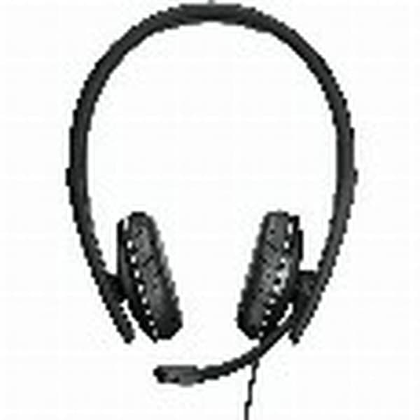 Hovedtelefoner med mikrofon Epos Adapt 165T Sort