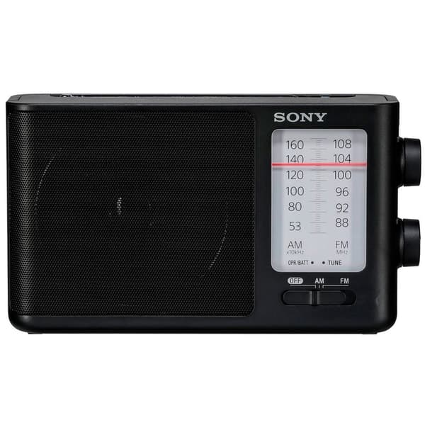 Sony Bærbar Radio Icf-506 Sort