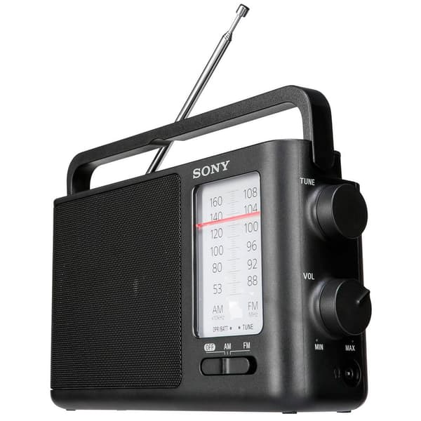 Sony Bærbar Radio Icf-506 Sort