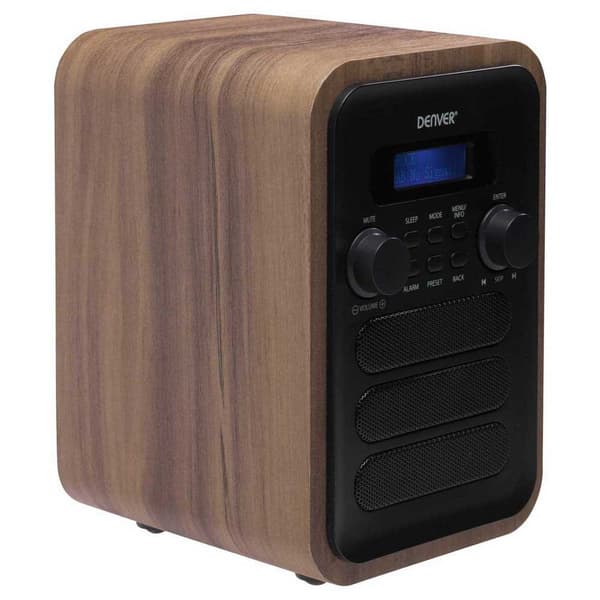 Denver Dab/fm-radio Dab-48 Ruskea