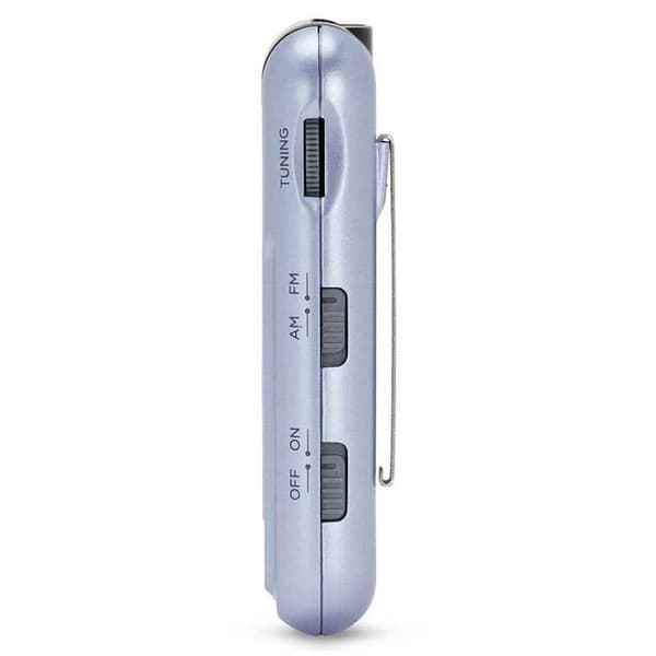 Aiwa Bærbar Radio Am/fm Mini R-22sl Transparent