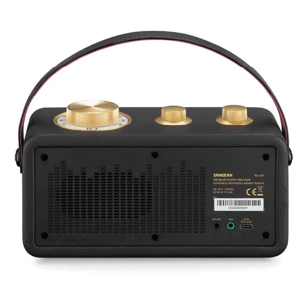 Sangean Bærbar Radio Ra-101 Gylden
