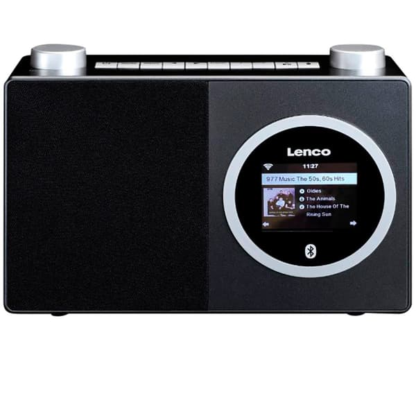 Lenco Radio Dir-70bk Sort