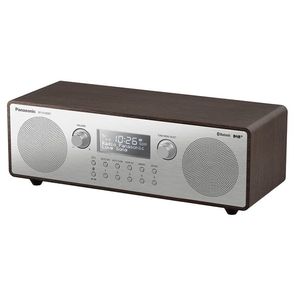 Panasonic Radio Rf-d100btegt Ruskea