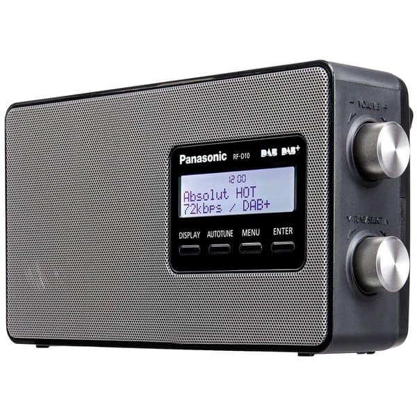Panasonic Radio Rf-d 10 Eg-k Grå