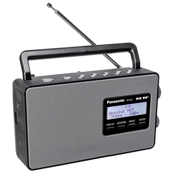 Panasonic Radio Rf-d 10 Eg-k Grå