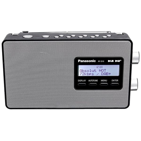Panasonic Radio Rf-d 10 Eg-k Grå