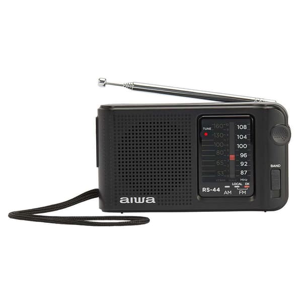 Aiwa Bærbar Radio Rs-44 Sort