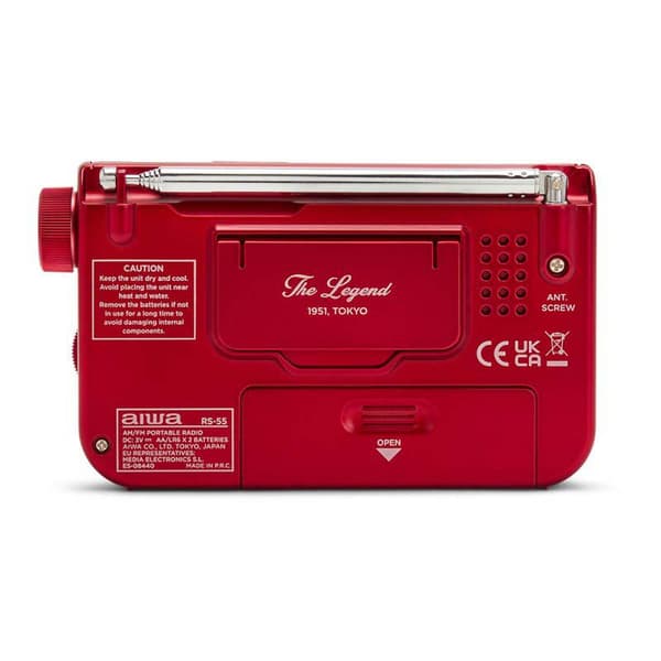Aiwa Bærbar Radio Rs-55 Søvfarvet