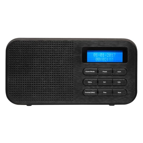 Denver Dab/fm-radio Dab-42 Hopeinen