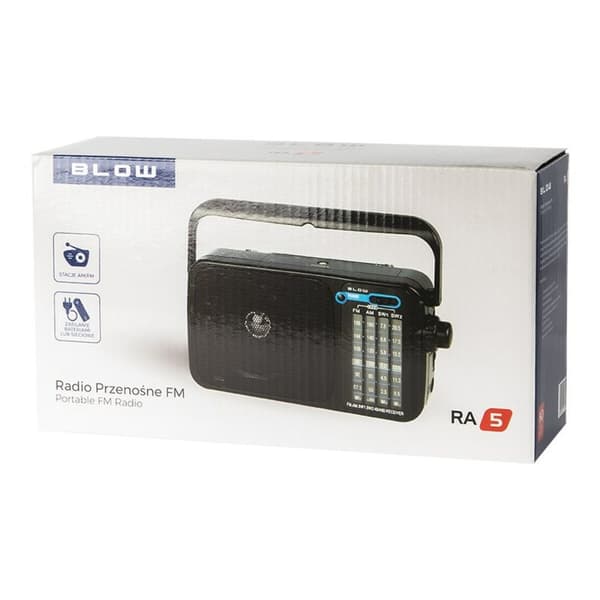 Radio Blow RA5 Svart