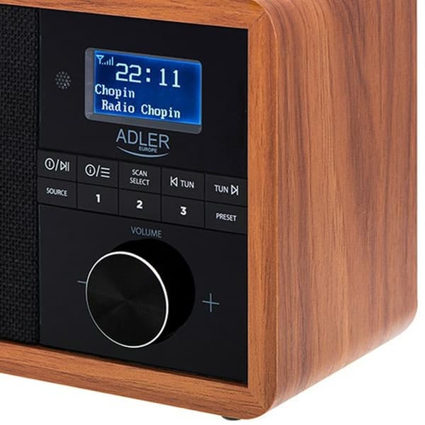 Radio Adler AD 1184 Sort Træ