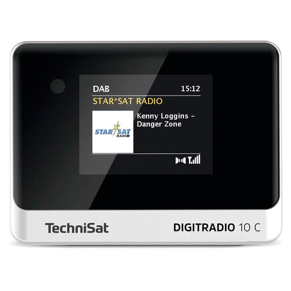 Technisat Radio Digit10 C Musta,Hopeinen