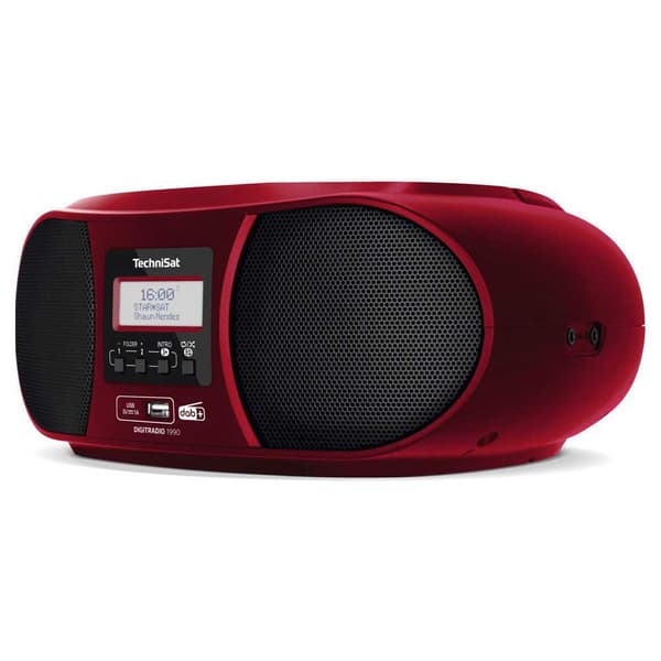 Technisat Digiradio 1990 Cd Cd Radio Punainen One Size / EU Plug