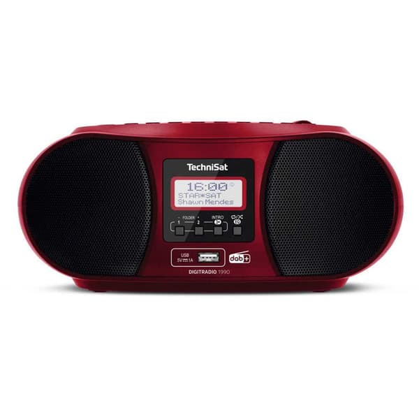Technisat Digiradio 1990 Cd Cd Radio Punainen One Size / EU Plug