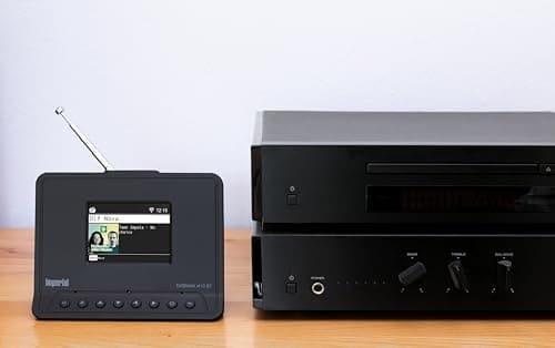 Imperial DABMAN i410 BT internetradio/DAB+ adapter optimal til HiFi-systemer (stereolyd, internet/DAB+/FM, Bluetooth send + modtag, hoteltilstand, str