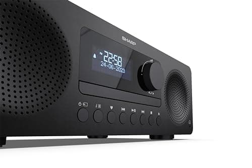Sharp XL-B720D DAB+/BT Hifi-system svart (XL-B720D)