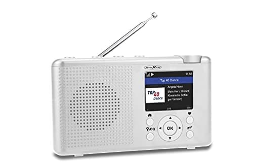 Reflexion TRA23i/WH Internet bordradio Internet, DAB+, DAB, FM Bluetooth®, internetradio, DAB+, FM genopladelig hvid (Reflection TRA23i/WH)