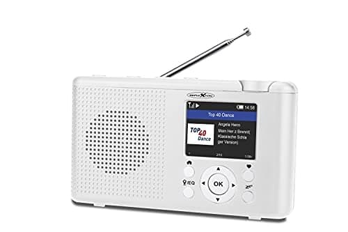 Reflexion TRA23i/WH Internet bordradio Internet, DAB+, DAB, FM Bluetooth®, internetradio, DAB+, FM genopladelig hvid (Reflection TRA23i/WH)