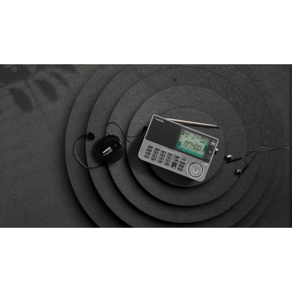 Sangean ATS-909 X2 -maailmanradio, musta