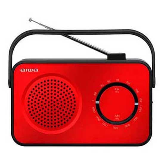 Aiwa Bärbar Radio R-190rd Röd