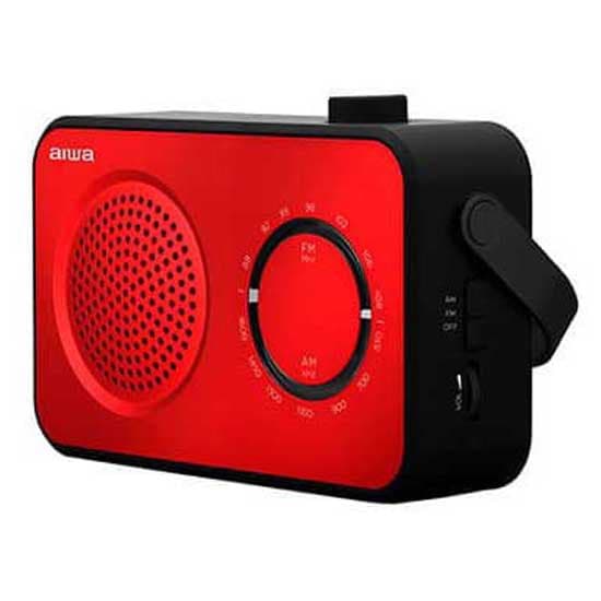 Aiwa Bärbar Radio R-190rd Röd