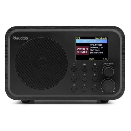 Audizio Vicenza - DAB+ och WIFI Radio med Bluetooth - På batteri - Svart