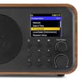 Miniatyrbild 7 av 11: Audizio Vicenza - DAB+ och WIFI Radio med Bluetooth - På batteri - Trä