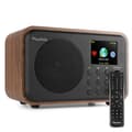 Miniatyrbild 1 av 11: Audizio Vicenza - DAB+ och WIFI Radio med Bluetooth - På batteri - Trä