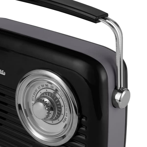 Vintage Cuisine Bluetooth-radio metallikahvalla