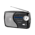 Miniatyrbillede 1 af 5: Kruger & Matz bærbar analog radio, model KM0822