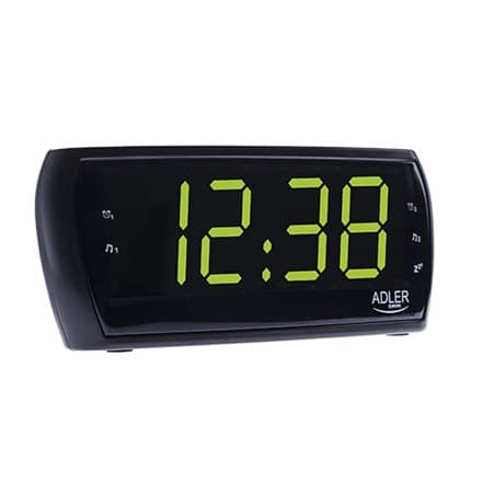 Adler | AD 1121 | Vækkeurradio | Sort | Alarm funktion