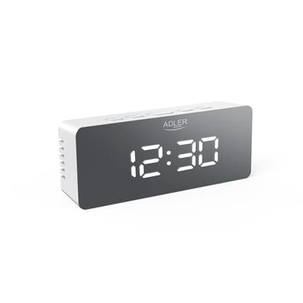 Adler | AD 1189W | Vækkeur | I | Hvid | Alarm funktion