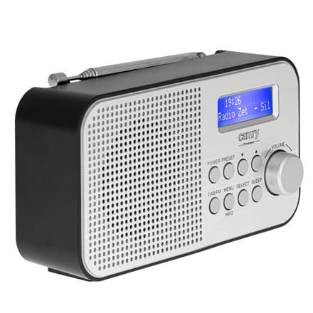 Camry | CR 1179 | Bærbar radio | Sort/sølv | Alarm funktion