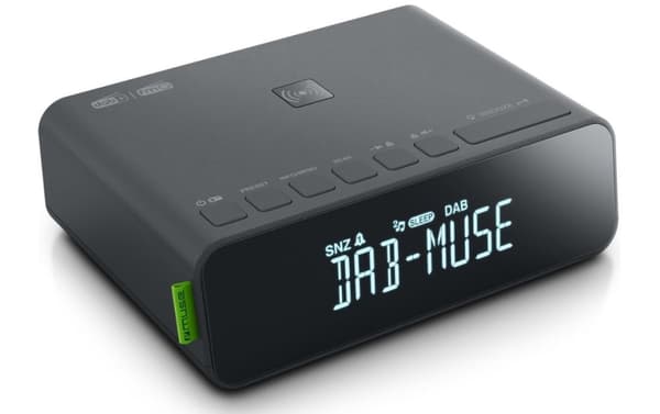 Muse | M-175 DBI | Alarmfunktion | AUX i | Sort | DAB+/FM RDS-radio
