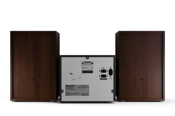 Skarp | Hi-Fi mikrosystem | XL-B517D(BR) | USB-port | AUX i | Bluetooth | CD-afspiller | Brun | FM-radio | Trådløs forbindelse
