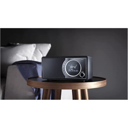 Sharp DR-450(BK) Digital Radio, FM/DAB/DAB+, Bluetooth 4.2, Alarmfunktion, Midnight Black Sharp | Midnight Black | DR-450(BK) |