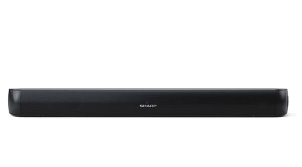 Sharp HT-SB107 2.0 Compact Soundbar til TV op til 32"", HDMI ARC/CEC, Aux-in, Optisk, Bluetooth, 65cm, Glans Sort Skarp | Ja |